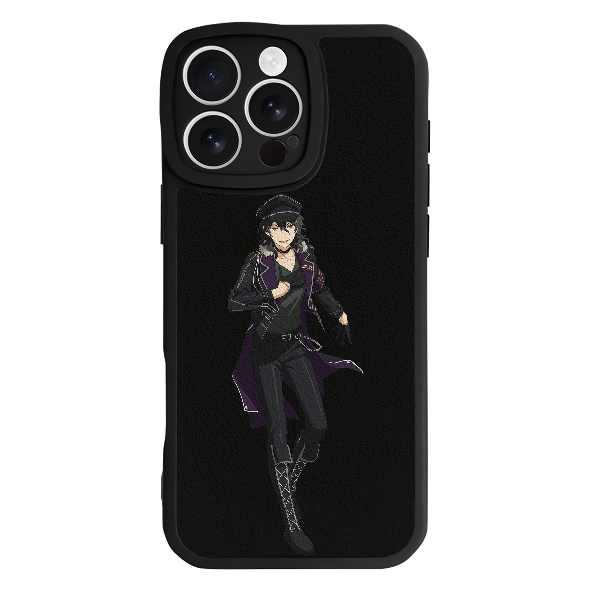 （画像用） あんさんぶるスターズ! Ensemble Stars 【iPhone 16シリーズ対応】シリコンスマホケース（レザー調） 材質：シリコン
